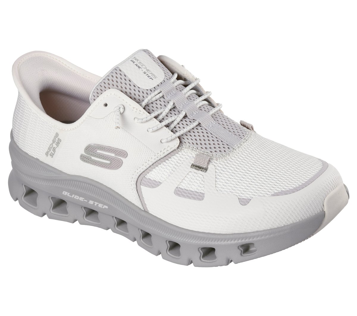 SKECHERS SLIP-INS GLIDE-STEPS ホワイト Skechers Slip-ins: Glide-Step - Tranquility