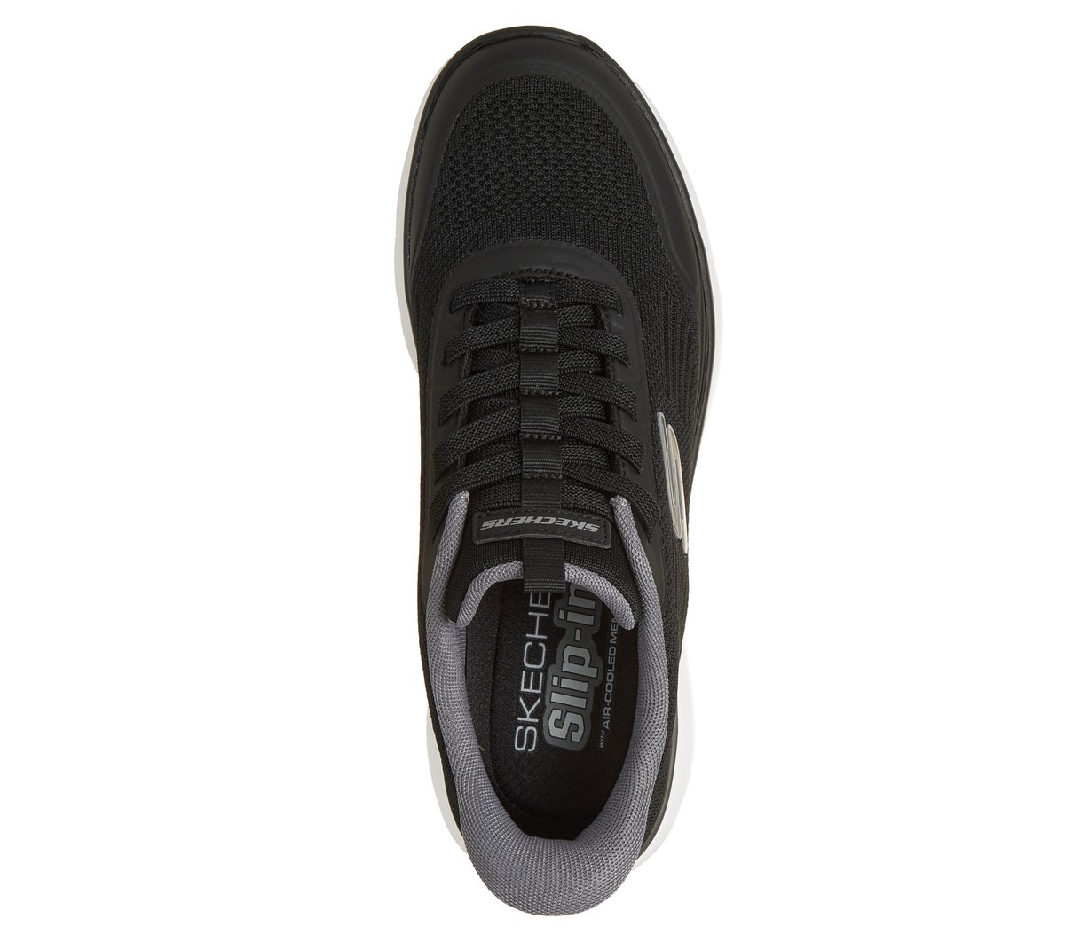 Skechers Slip-ins: Summits - Leyter - BLACK / WHITE