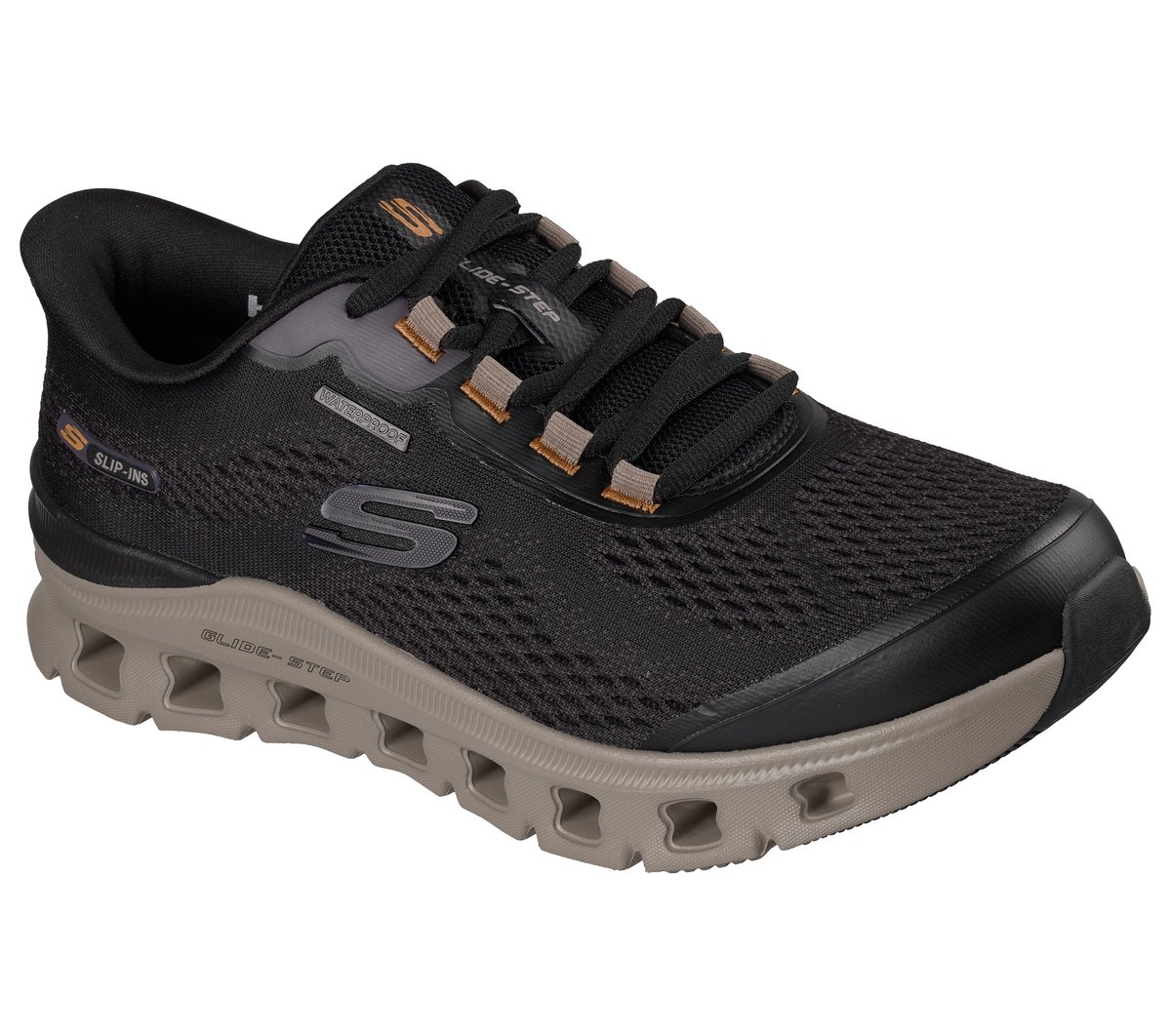 Skechers Slip-ins Waterproof: Glide-Step Pro - Chaching - BLACK