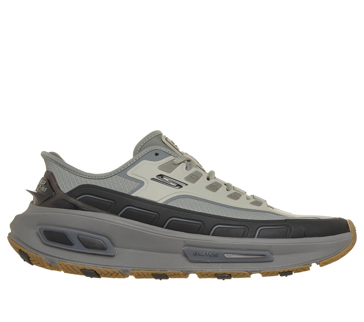 Skechers Heren Slip-ins: Arch Fit D'Lites 330 CM Zwart, Maat 39, Medium