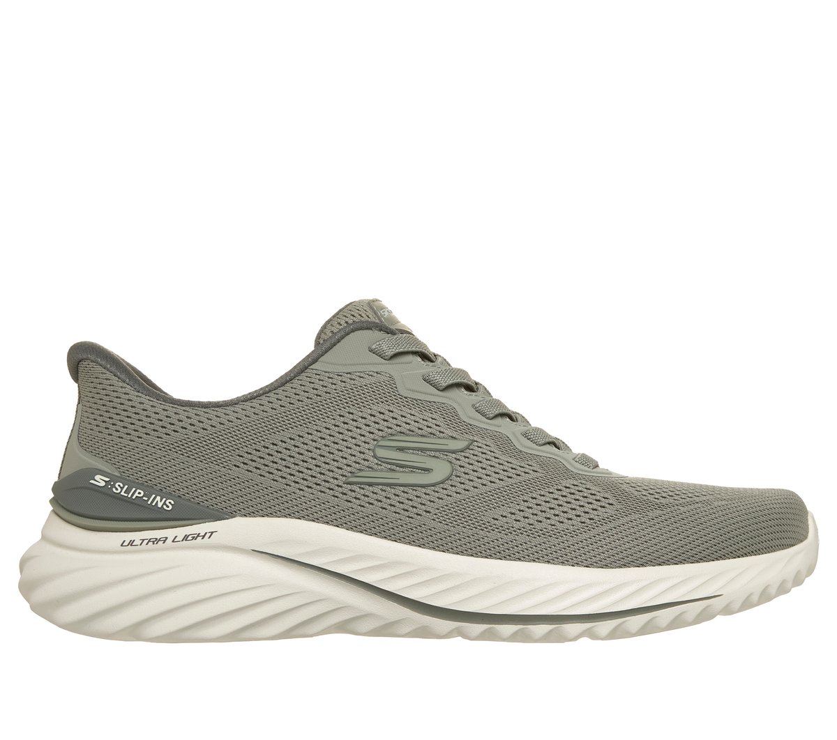 Skechers Heren Slip-ins: Bounder 3.0 - Recurrence CM Zwart, Maat 39, Vegan, Mag in de wasmachine, Medium