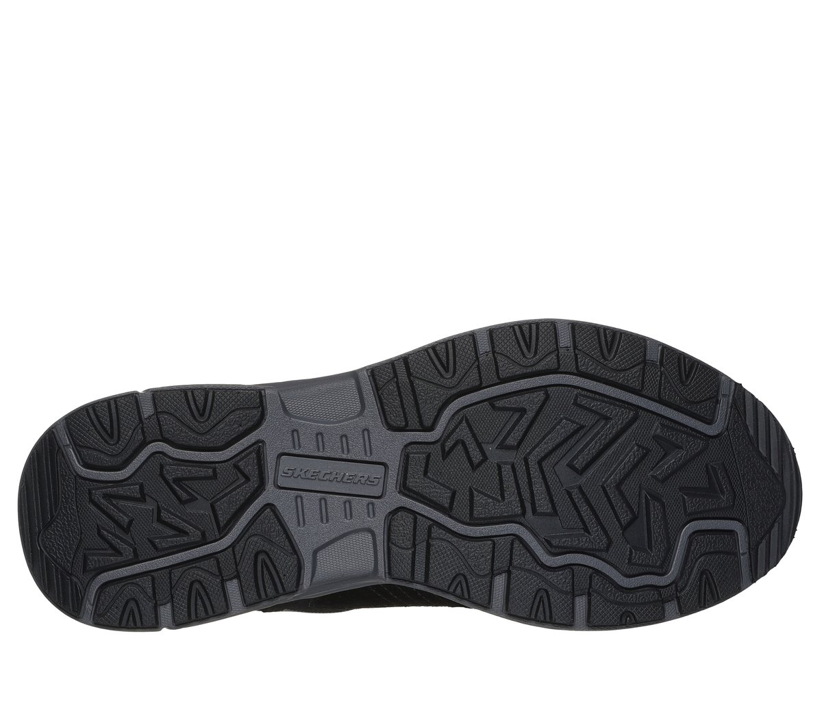 Skechers Slip-ins Relaxed Fit: Oak Canyon - BLACK / CHARCOAL