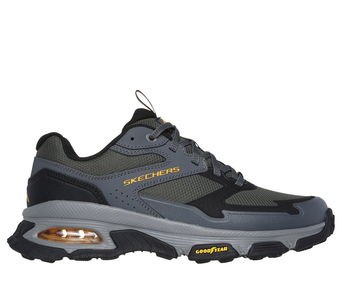 Skechers Skech-Air Envoy - Sleek Envoy Chaussures Moyen Width en Vert/Noir, Pointure 48.5