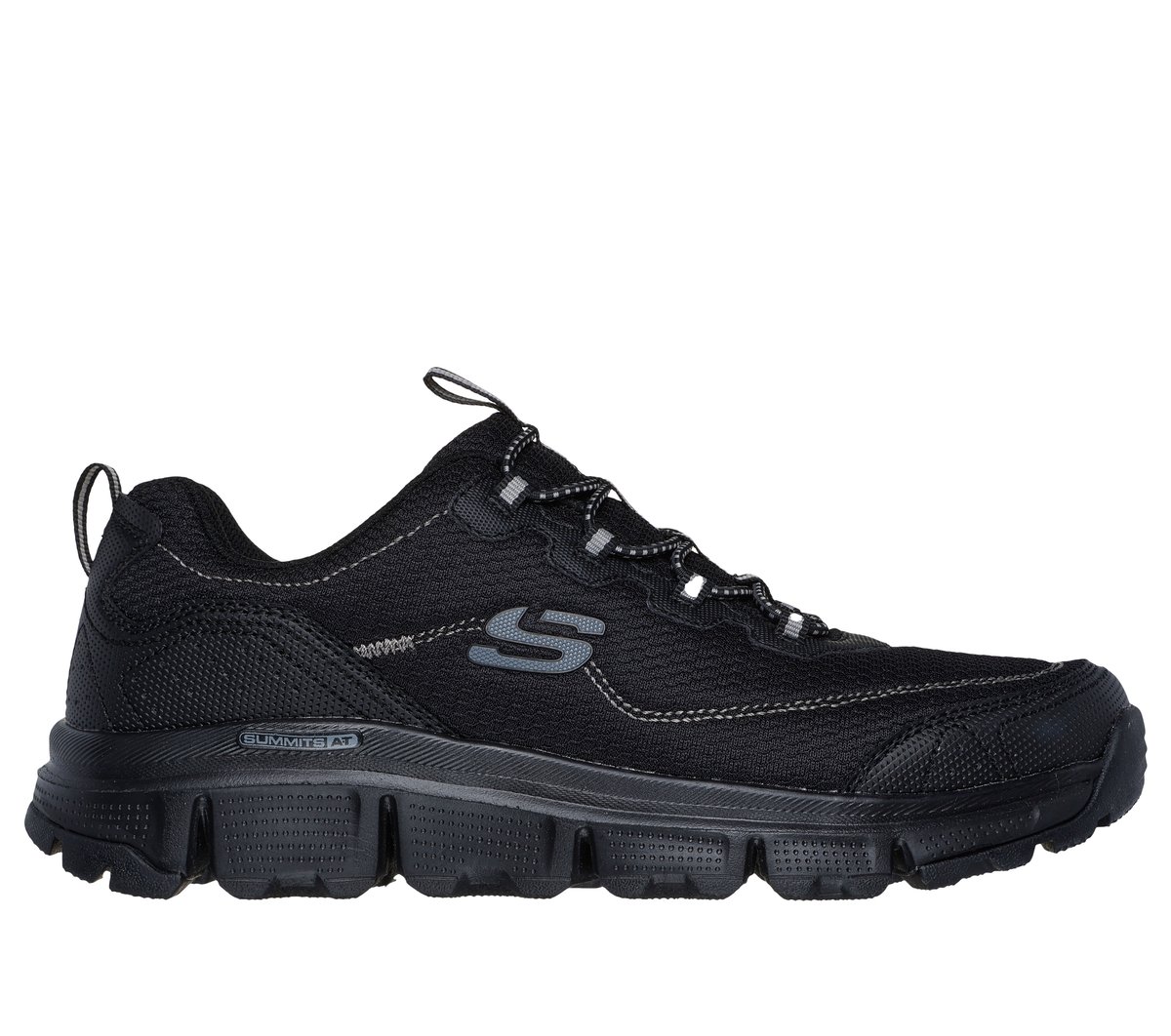 Skechers mężczyźni Summits All-Terrain - Triple Bridges w Czarny, Rozmiar 43, Vegan Sneakersy