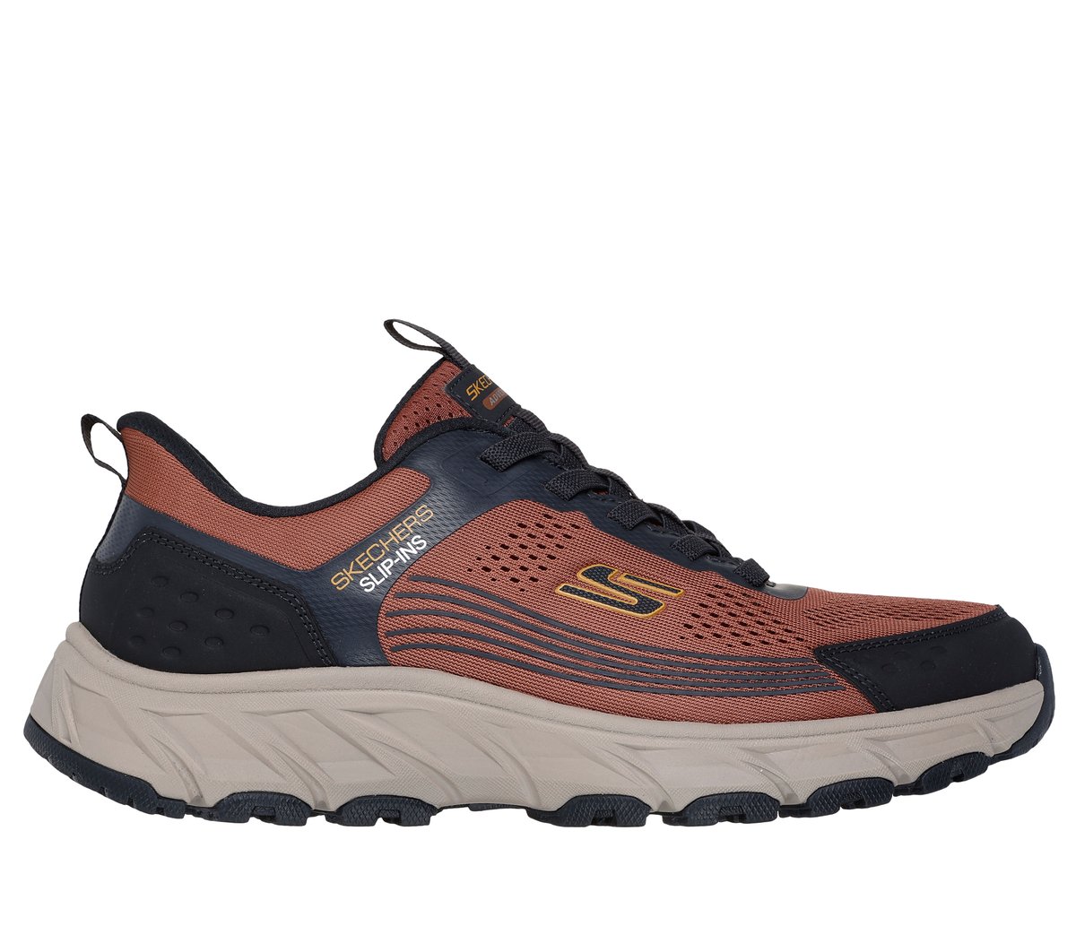 Skechers Heren Slip-ins: Hillcrest 2.0 CM Donker Taupe, Maat 39, Vegan, Medium