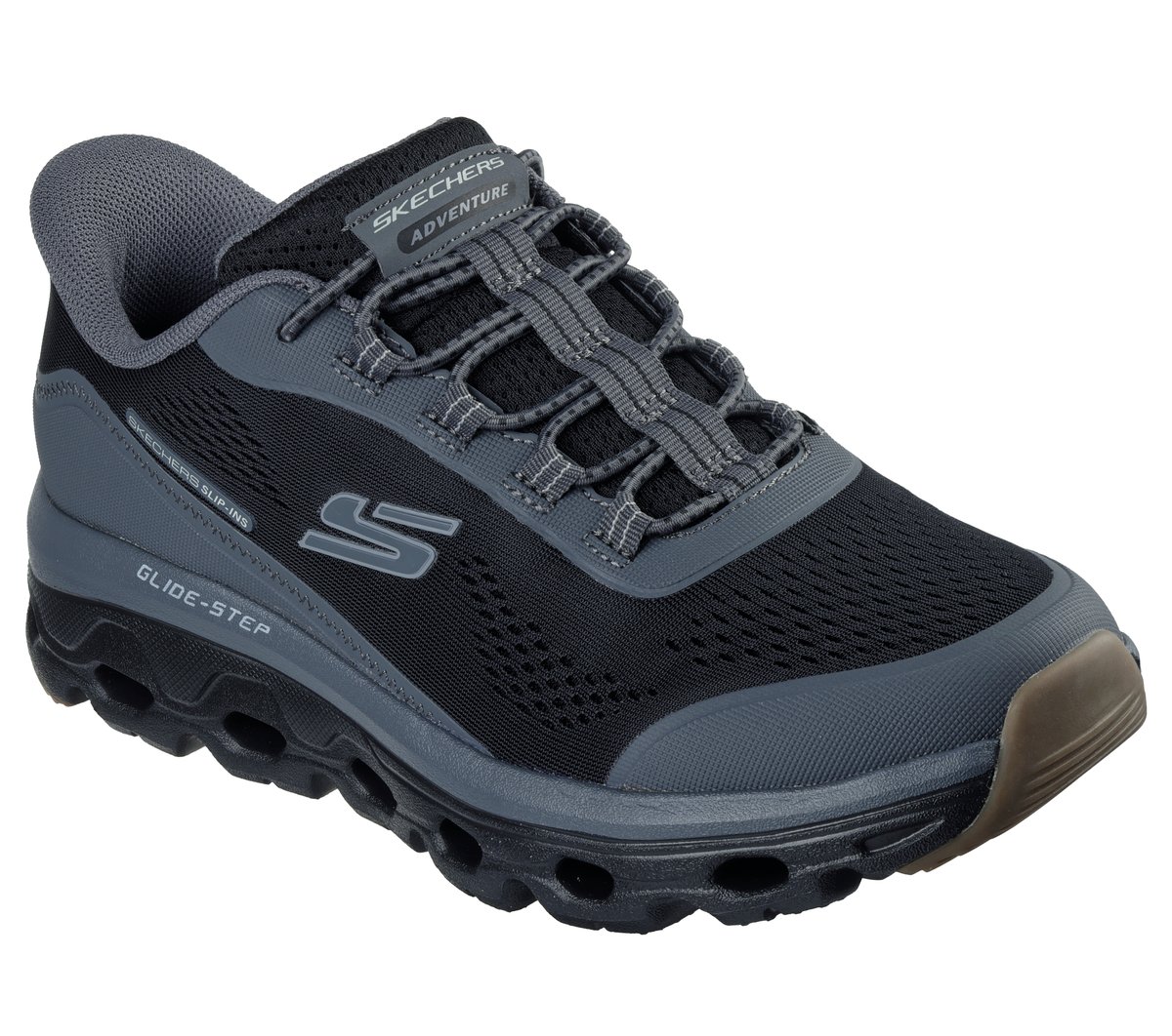 Skechers Slip-Ins: Glide-Step Sole - Glover Peak - BLACK