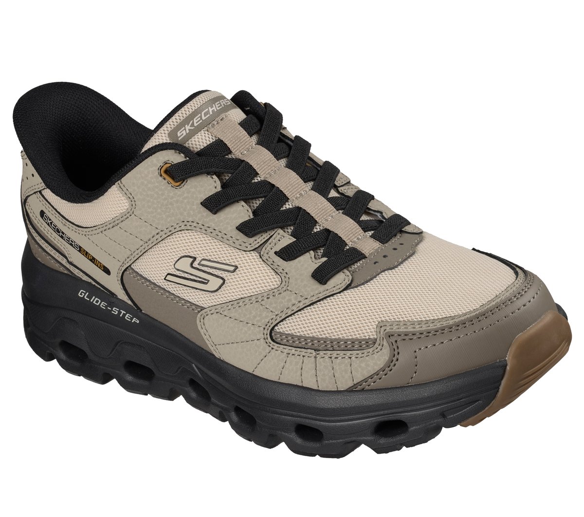 Skechers Slip-ins: Glide-Step Sole - Beale Creek - NATURAL / MULTI