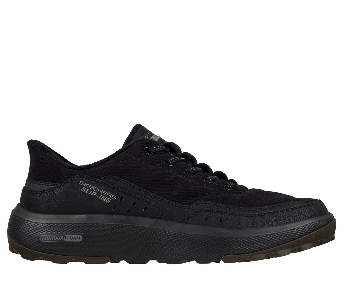 Skechers mężczyźni Slip-ins Relaxed Fit: Urban Explore - Cozy Fit Inlander w Czarny, Rozmiar 47.5, Nadają się do prania w pralce Sneakersy