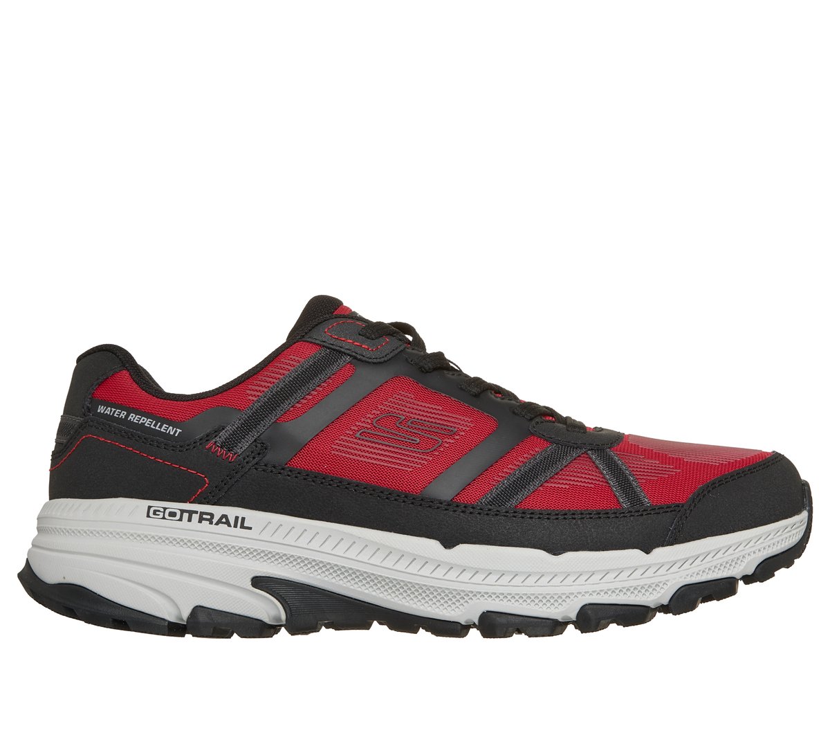 Skechers GO RUN Trail Altitude 2.0 - Altaridge Sneaker in Rot/Schwarz, Größe 48.5