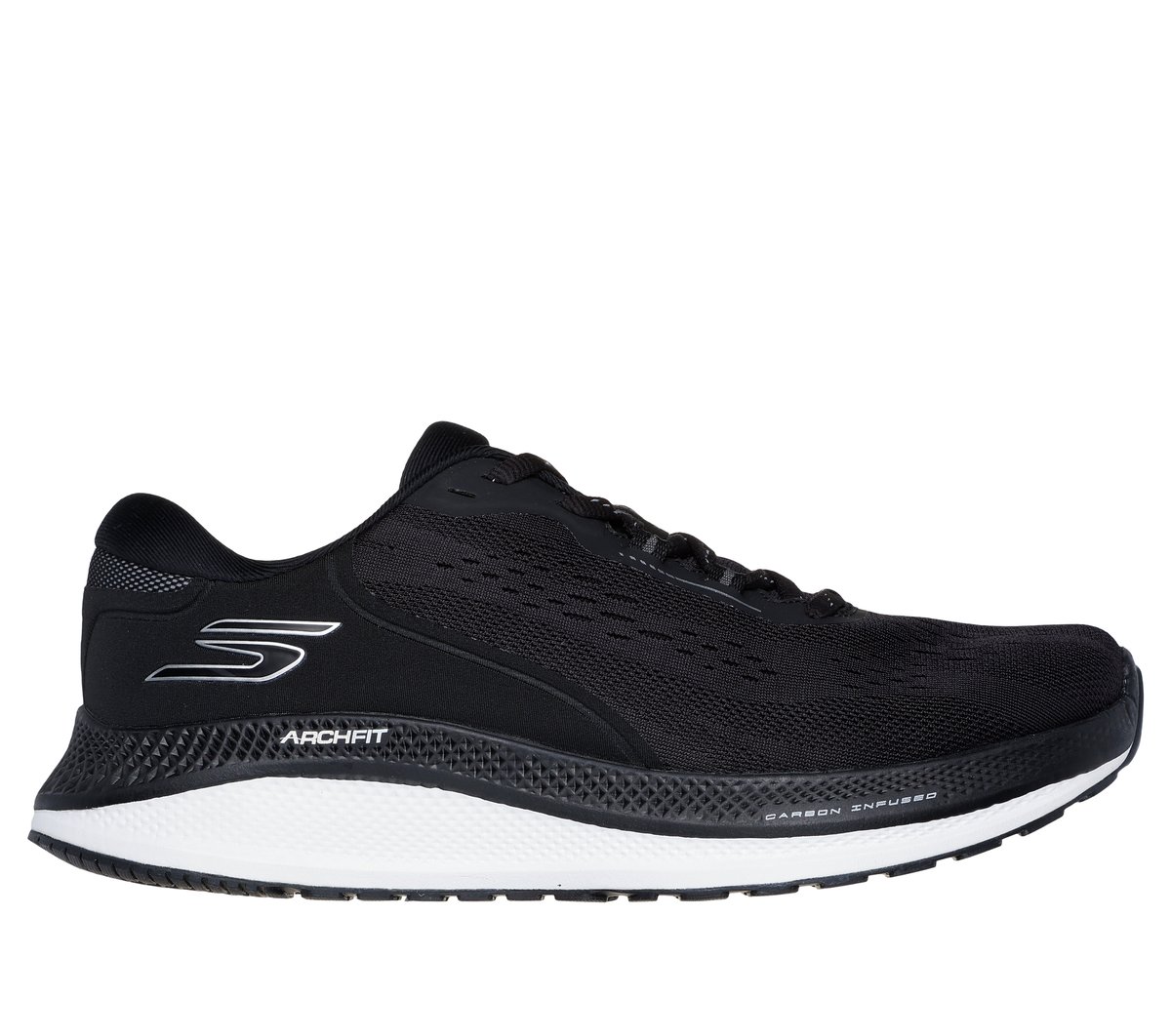 Skechers GO RUN Persistence 2 Sneaker in Rot/Schwarz, Größe 48, Vegan, Arch Fit