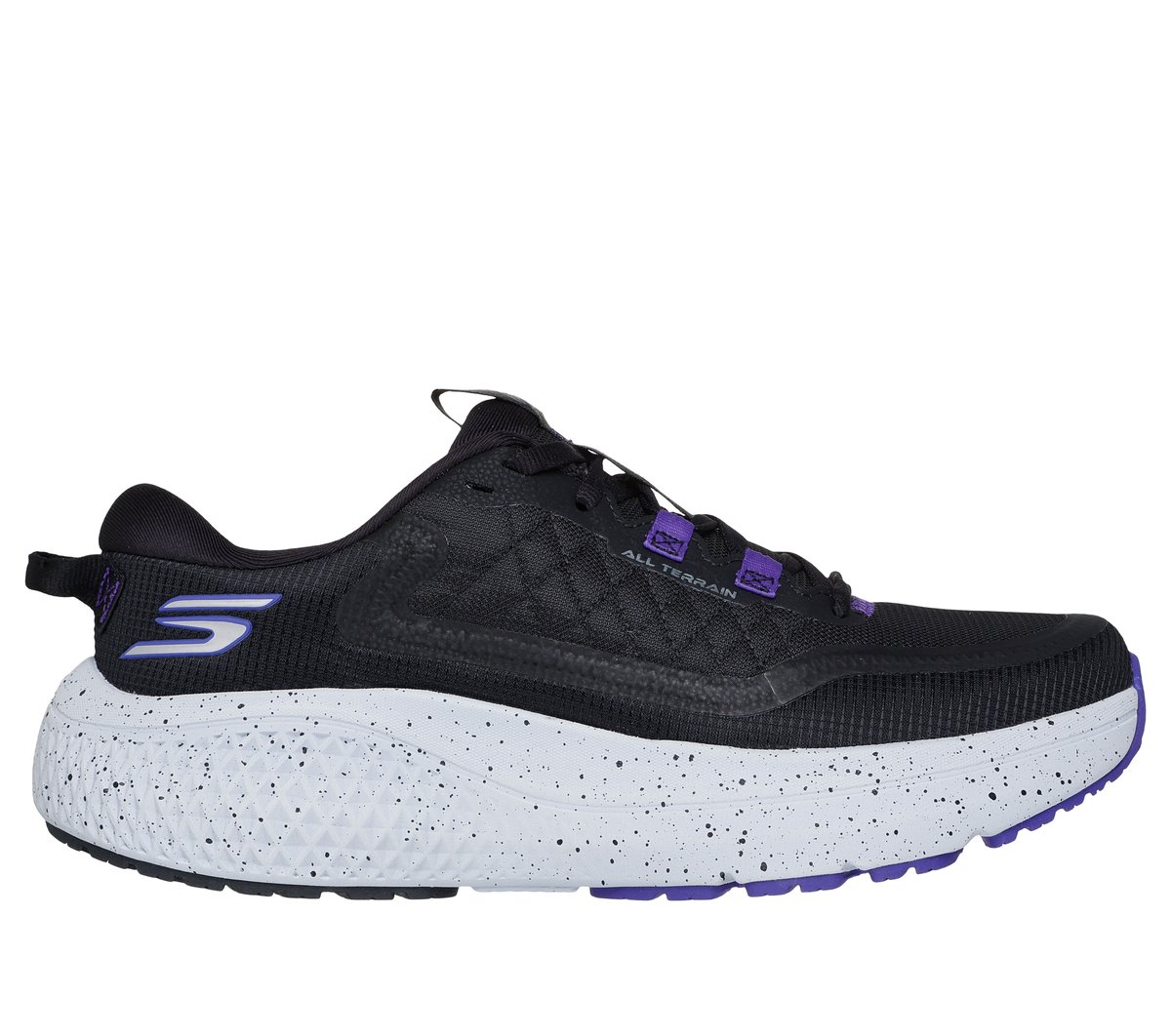 Skechers Heren GO RUN Supersonic Max A/T CM Zwart, Maat 39.5, Vegan, Mag in de wasmachine, Medium