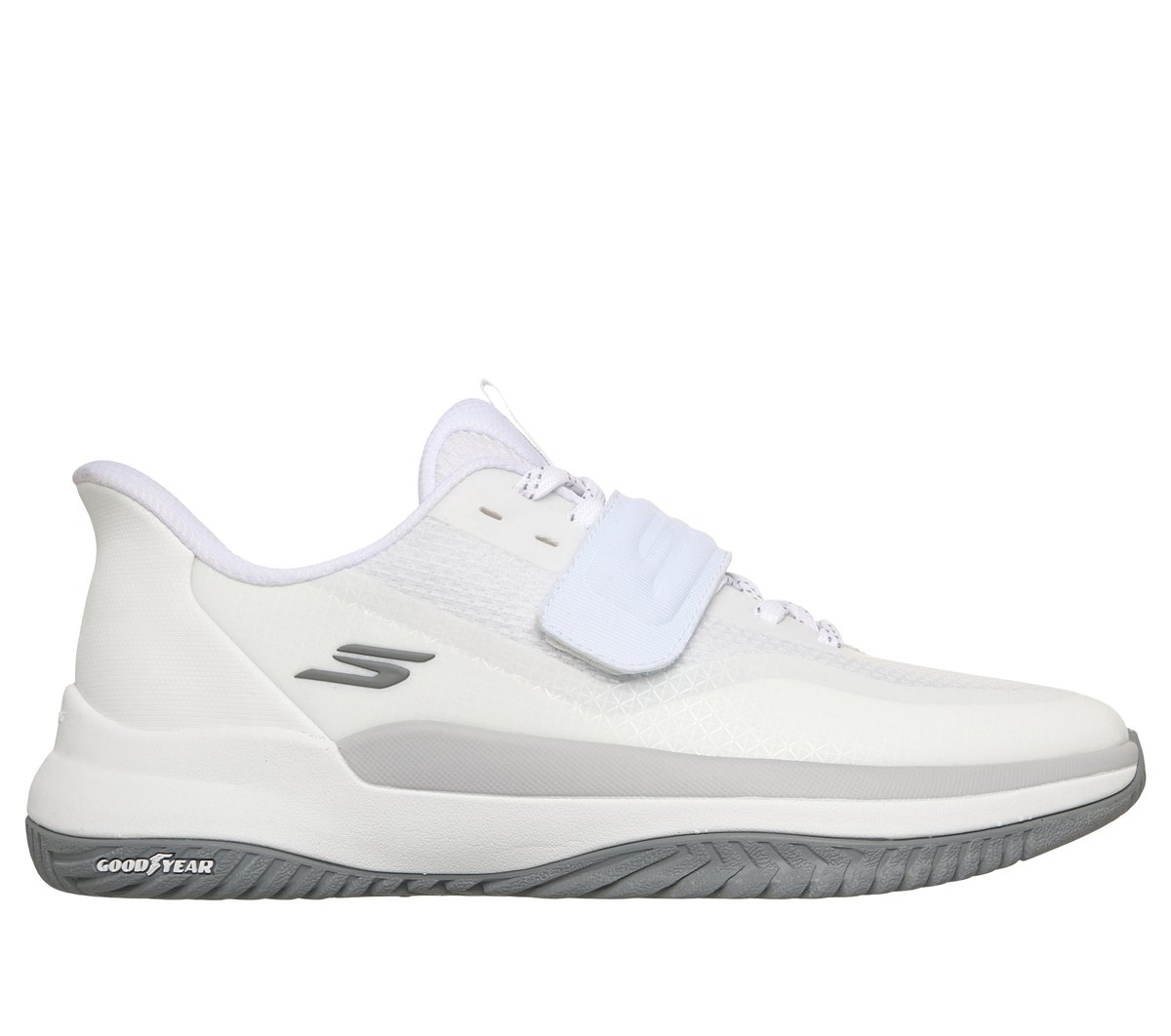 Skechers ストラップ式ホワイトスパイク Skechers Slip-ins Relaxed Fit: Viper Court Elite - 2.0