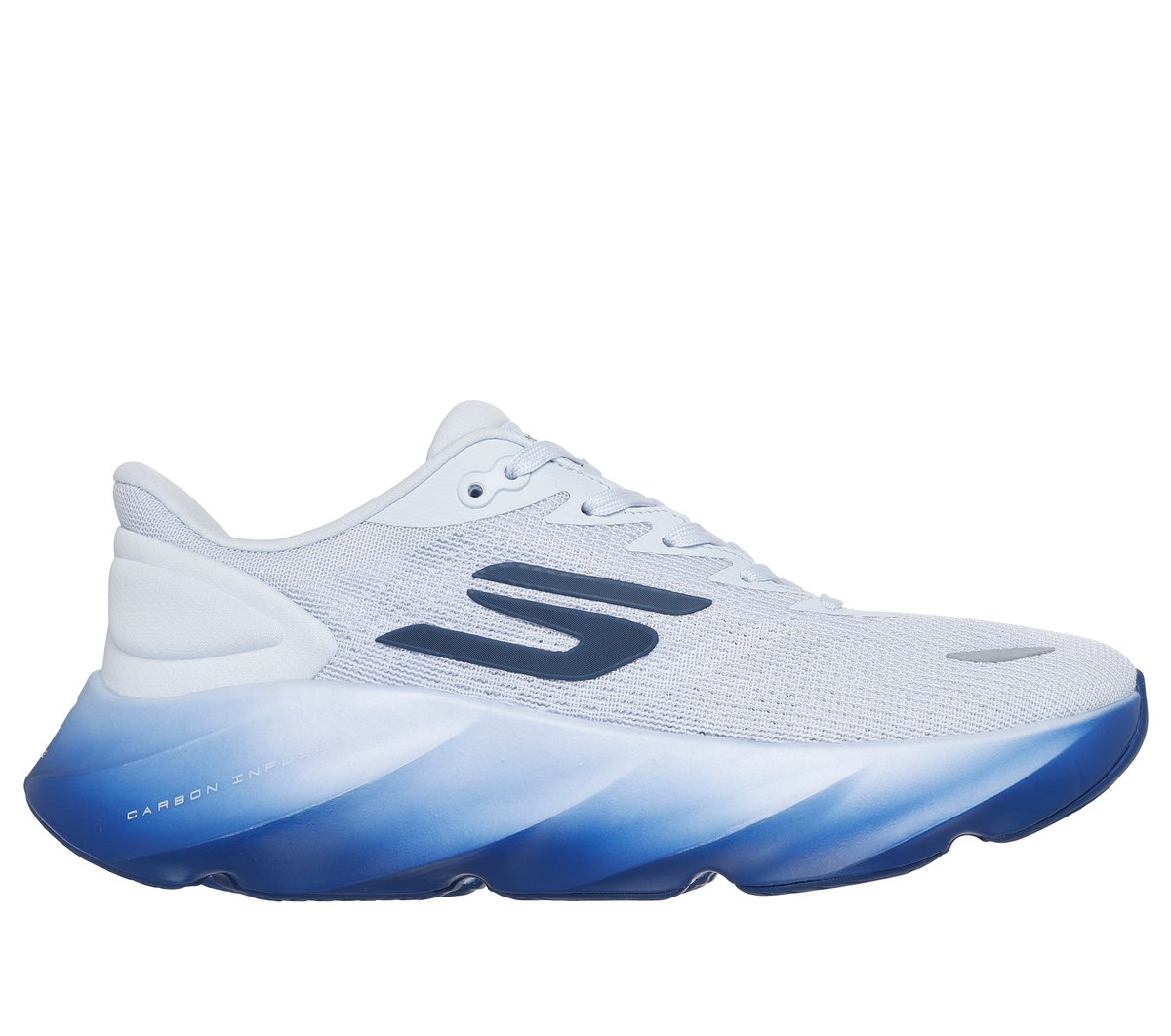 Skechers Heren Aero Burst CM Zwart/Wit, Maat 39.5, Vegan, Mag in de wasmachine, Arch Fit, Hyper Burst, Medium