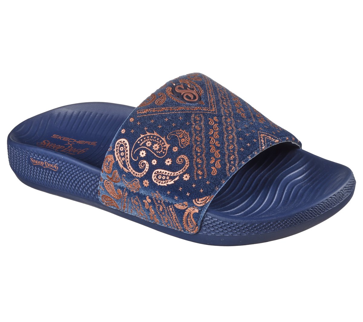 ◆SKECHERS Snoop Dogg: Low Slider - Bombay Pop Slide Skechers Men's Snoop Dogg: Low Slider - Bombay Slide Sandals