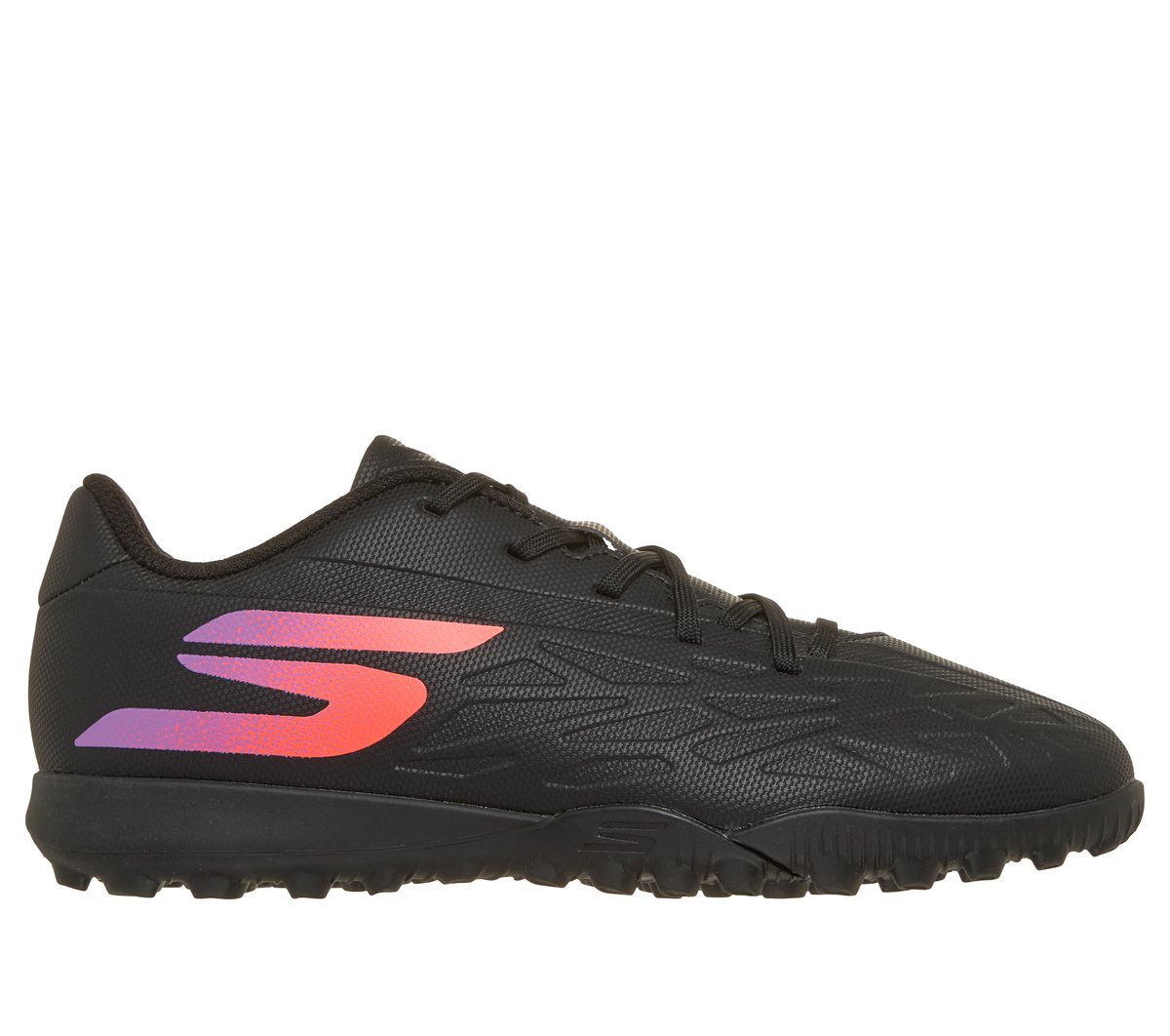 Skechers Jongens Razor 2 Jr Youth TF CM Zwart/Purper, Maat 32, Medium