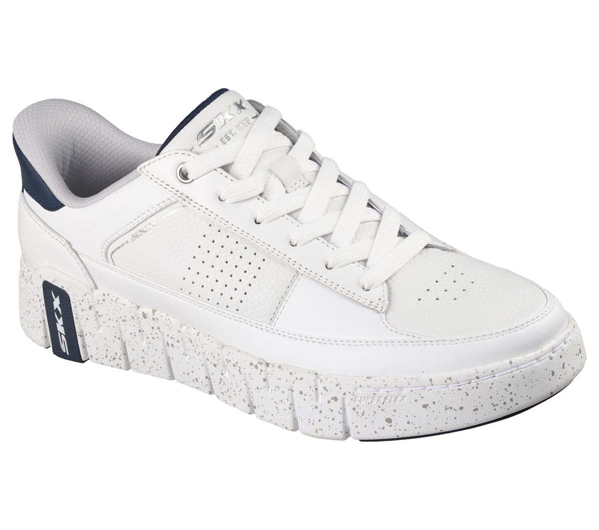 Skechers Slip-ins: SK-Flex - Grewve - WHITE / NAVY