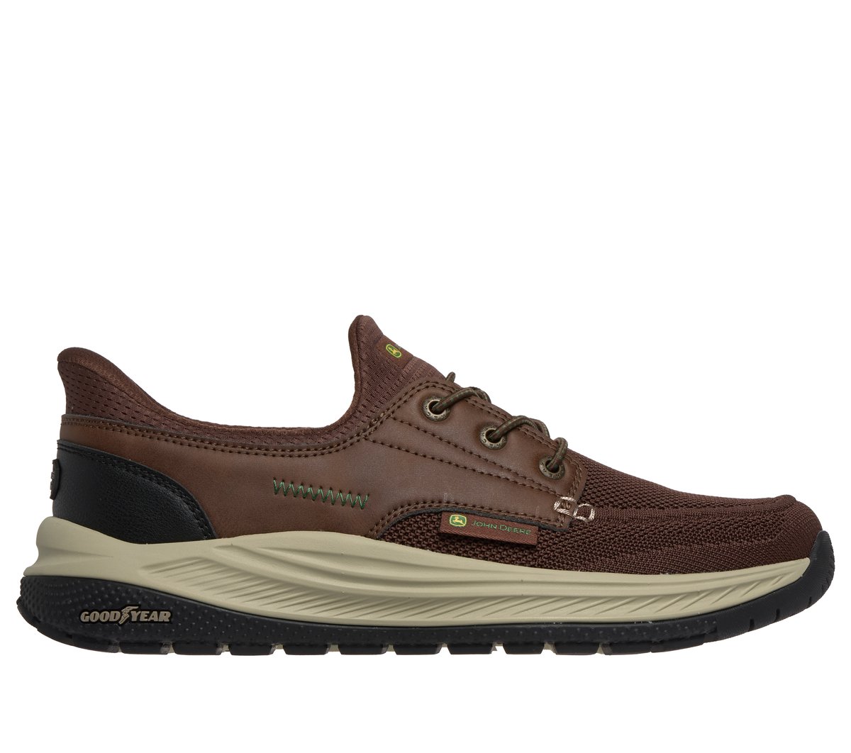 Skechers Slip-ins John Deere Relaxed Fit: Meroe - Cayden - BROWN