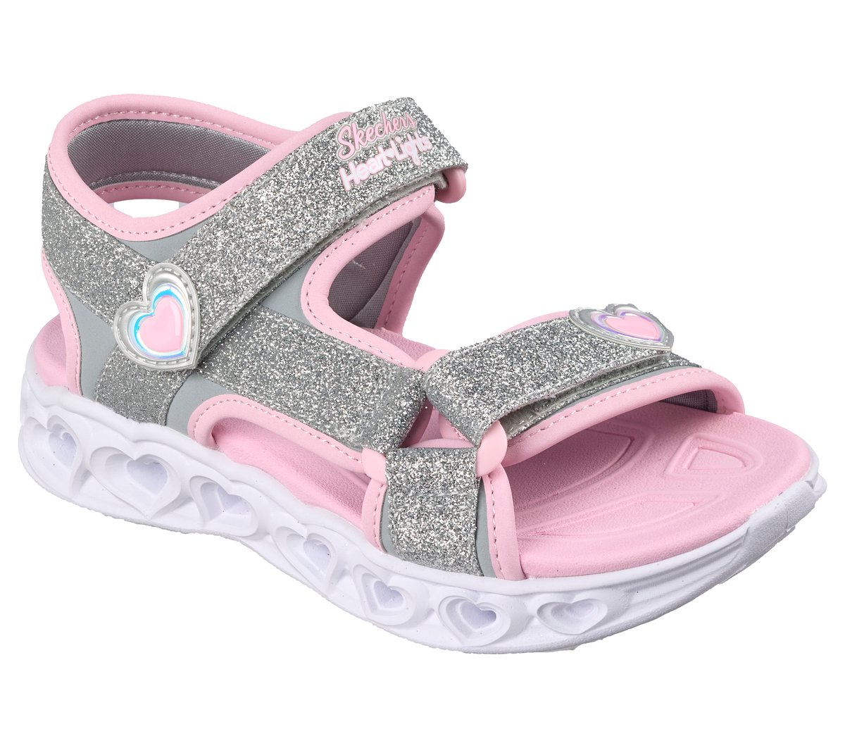 灯夏さま♡ S-Lights: Heart Lights Sandal - Sugar Sparks | SKECHERS JP