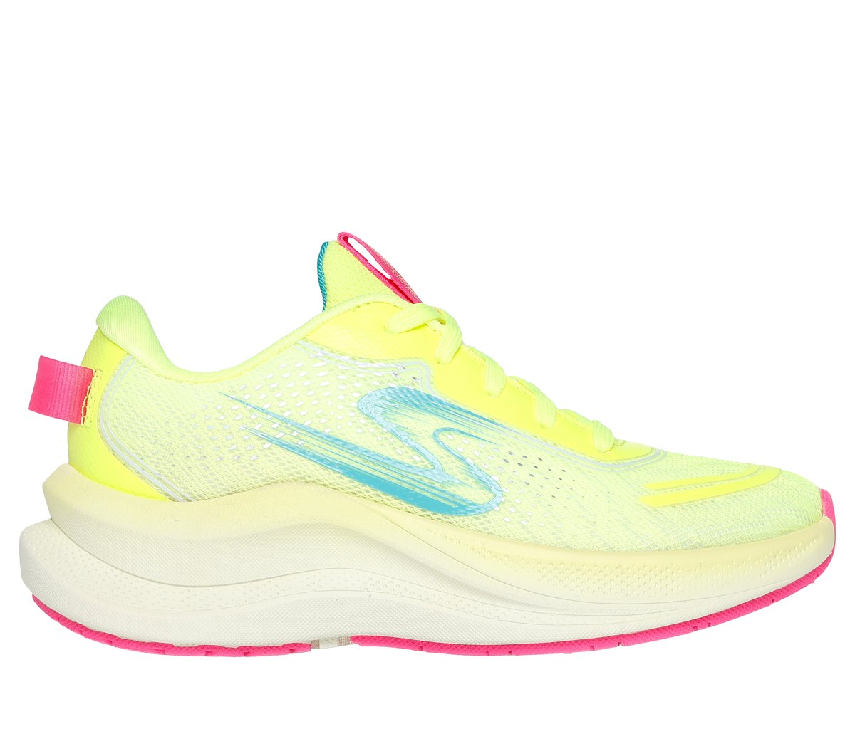 Skechers meisjes Max Cushioning Ascend - Aura Speed CM Lime, Maat 32, Mag in de wasmachine, Medium