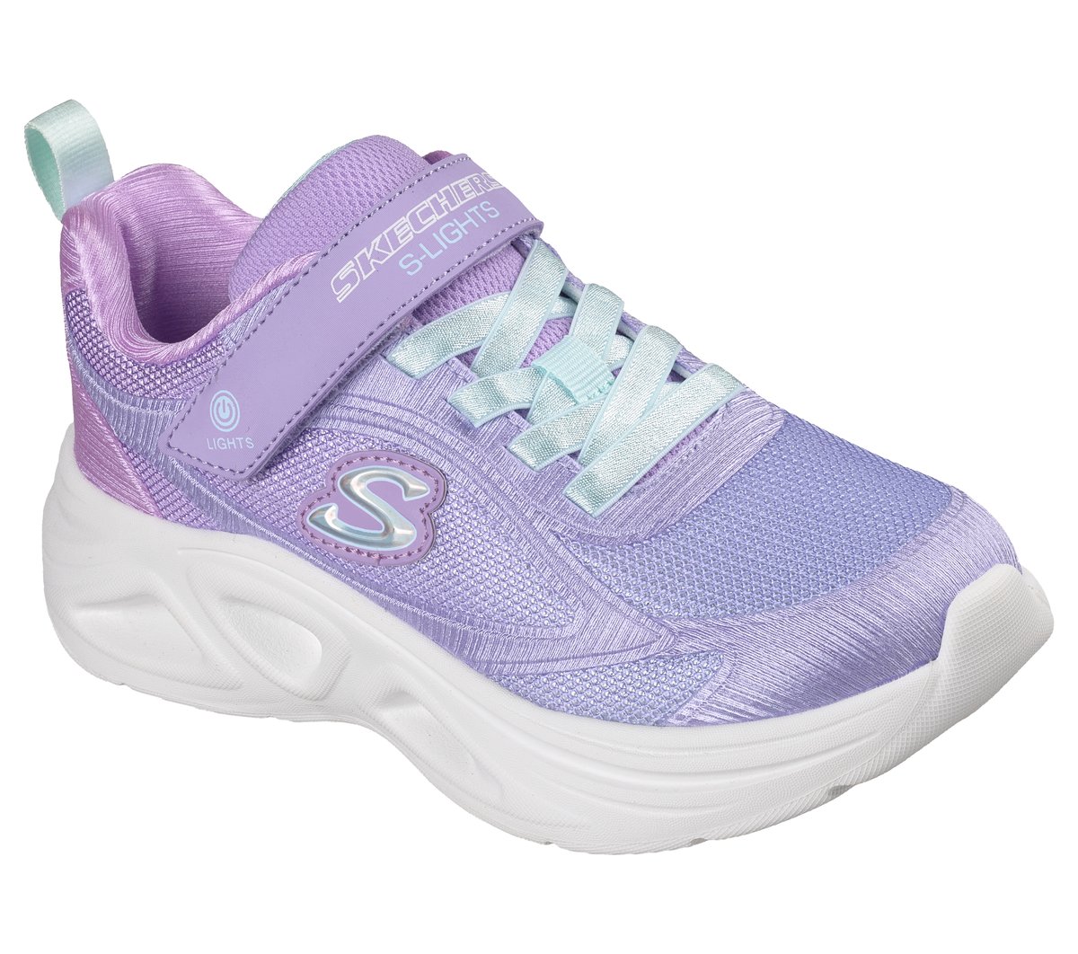 S-Lights: Sola Glow 2.0 - Dazzle Steps - LAVENDER / AQUA