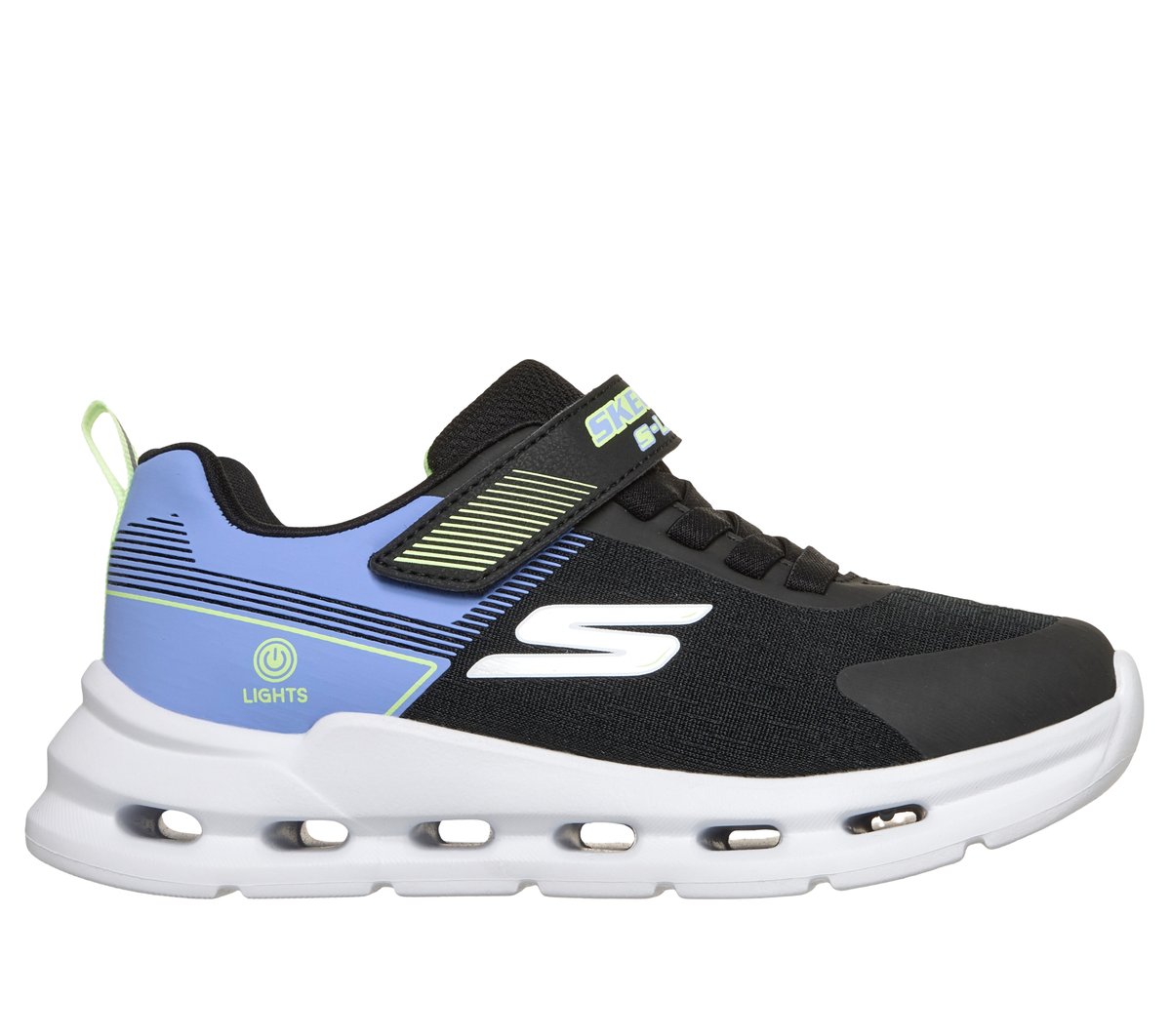 Skechers meisjes S-Lights: Glide-Step Lights CM Zwart, Maat 32, Medium