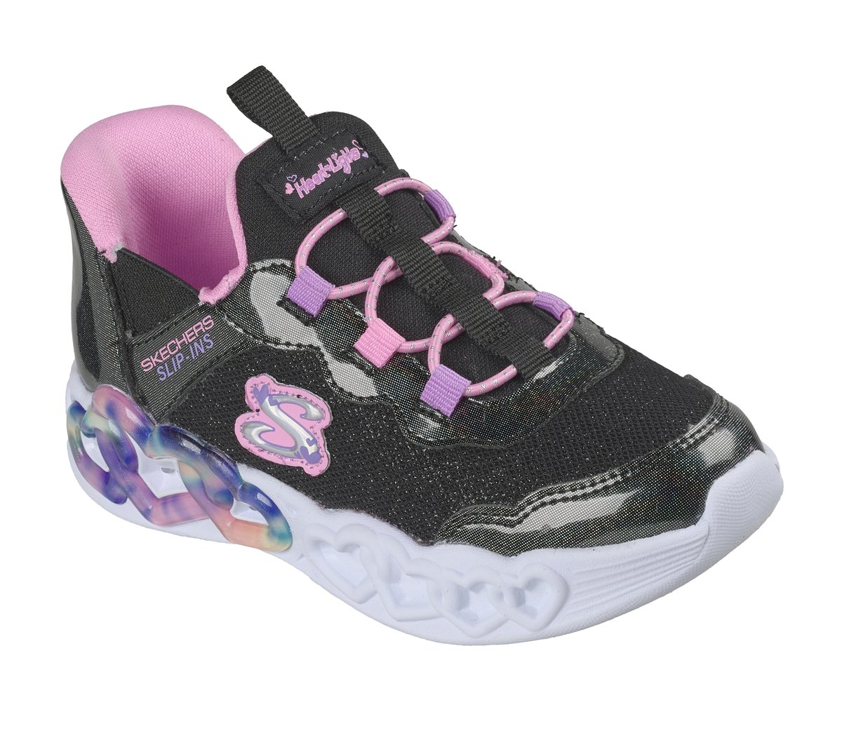 Skechers Slip-ins: Infinite Heart Lights - Sparkle Heart - thumbnail 4