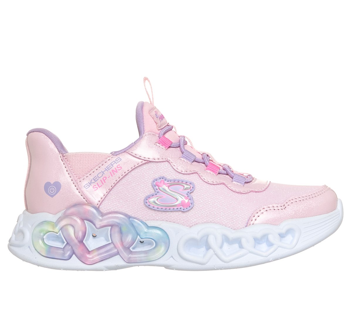 Skechers Slip-ins: Infinite Heart Lights - Sparkle Heart