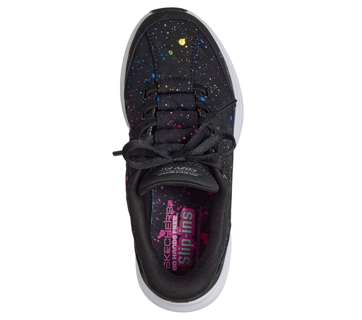 Skechers Slip-ins: Contour Foam - Cozy Fit Paint Splatter - thumbnail 2