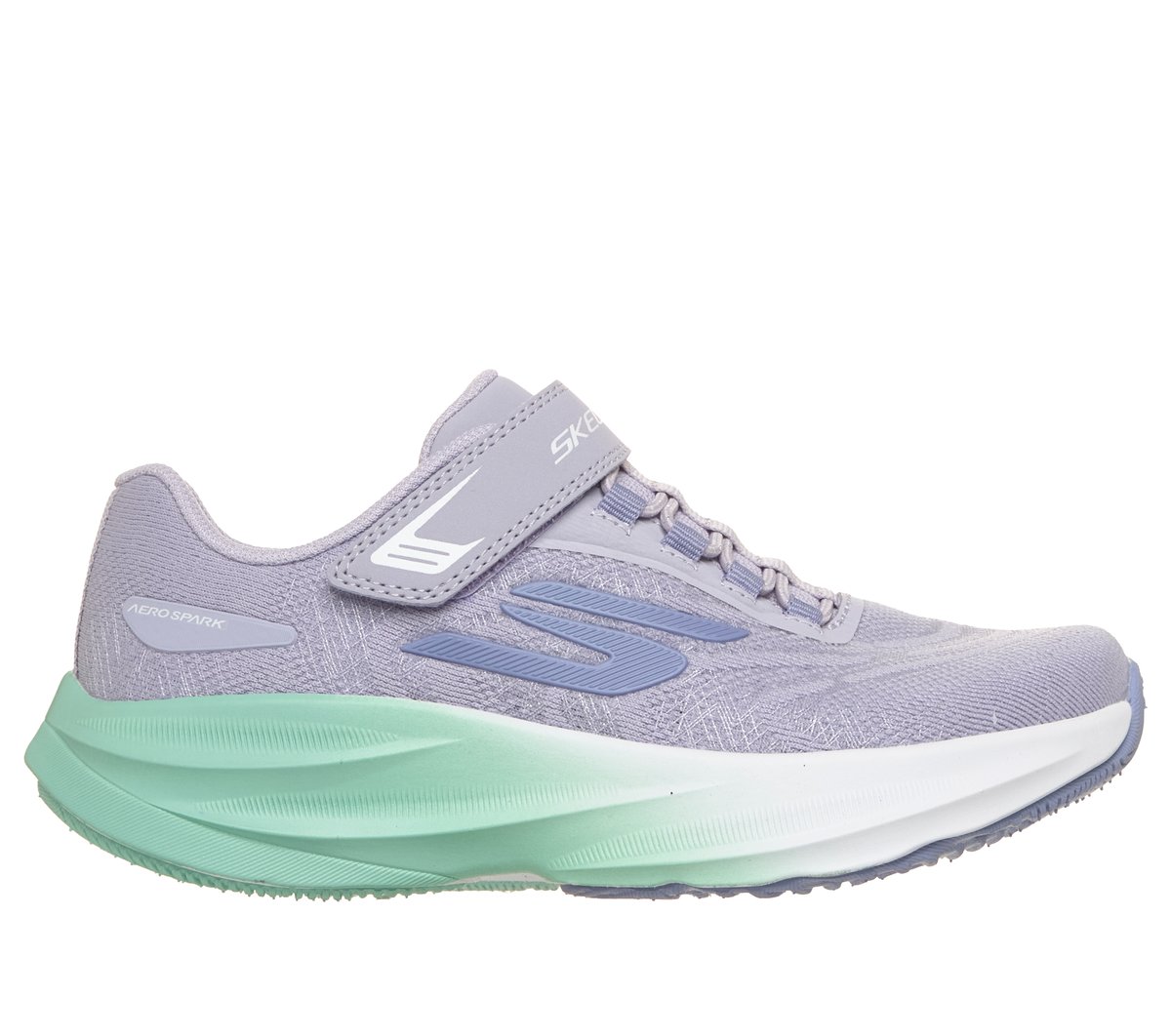 Skechers meisjes Aero Spark CM Lavendel, Maat 32, Mag in de wasmachine, Medium