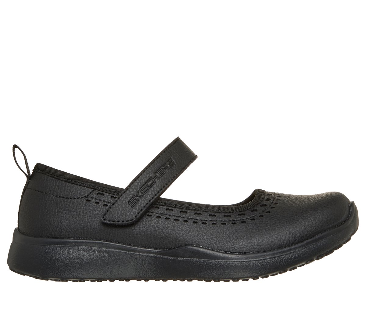 Skechers Mädchen Microstrides - Sugar Step Shoes in Schwarz, Größe 31, Waschmaschinenfest