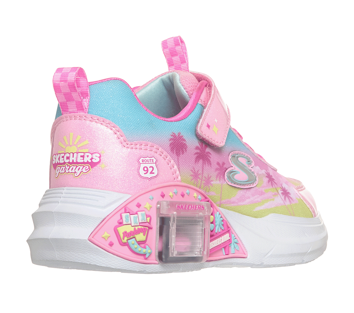Skechers meisjes Garage - Glam Racer CM Roze, Maat 32, Medium
