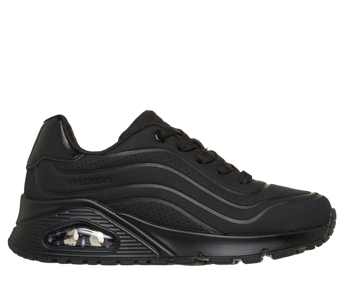 Skechers Dziewczęce UNO Gen1 - Shimmer Wave w Bialy, Rozmiar 38, Nadają się do prania w pralce Sneakersy