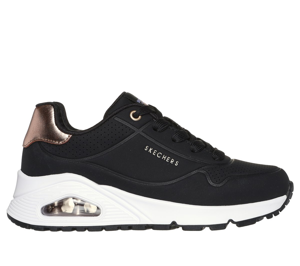 Skechers meisjes UNO Gen1 - Shimmer Away CM Wit, Maat 32, Medium