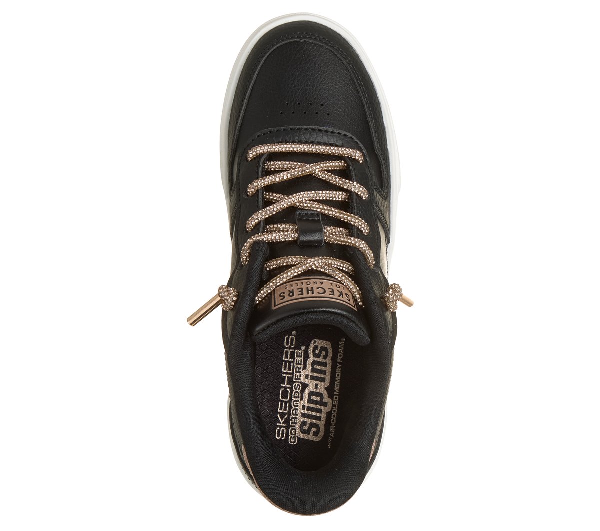 SKECHERS HANDS FREE SLIP-INS スパークルオーラ Skechers Slip-ins: Aura LX - Radiant Glitz
