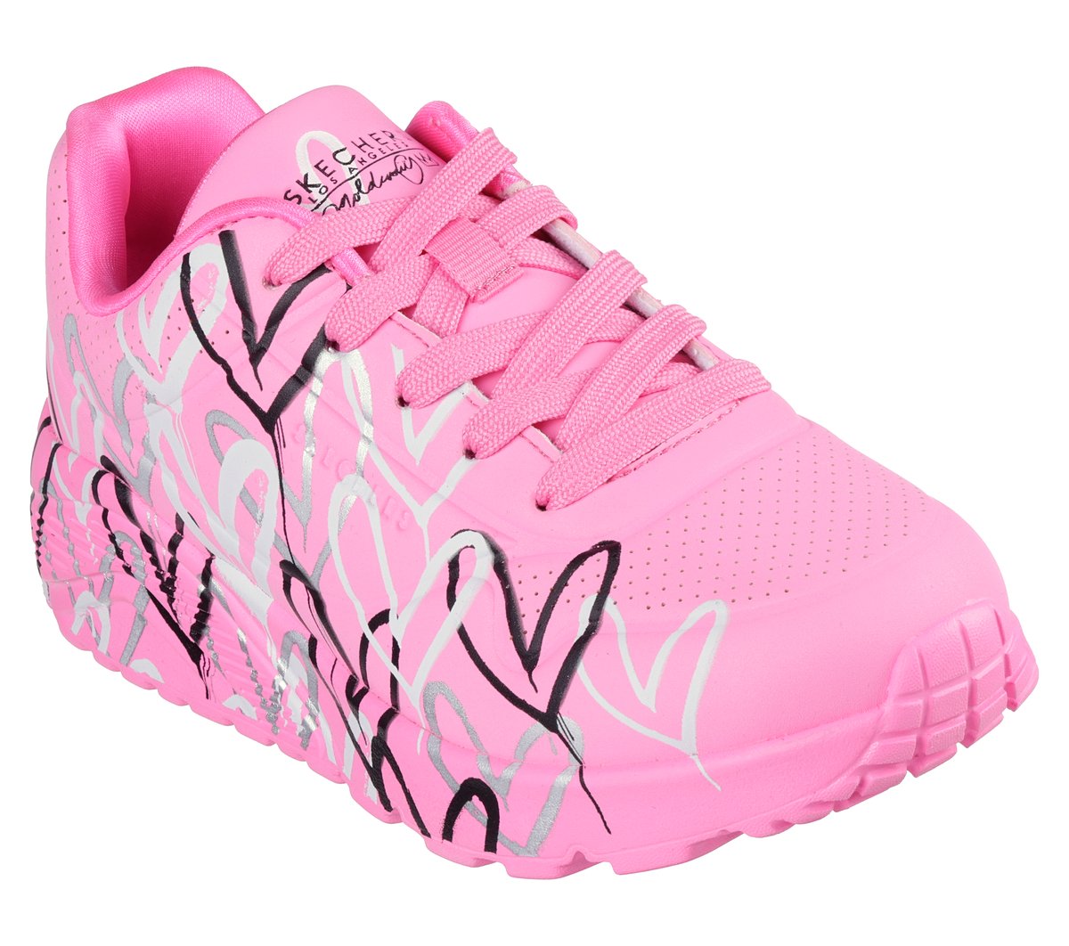 Skechers x JGoldcrown: Uno Lite - Metallic Love -