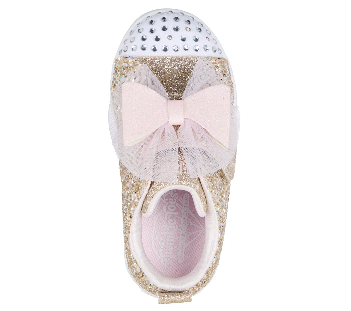 Twinkle Toes: Twi-Lites 2.0 - Sweetie Bow - GOLD / PINK