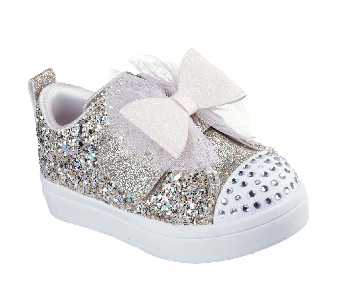 Twinkle Toes: Twi-Lites 2.0 - Sweetie Bow - GOLD / PINK