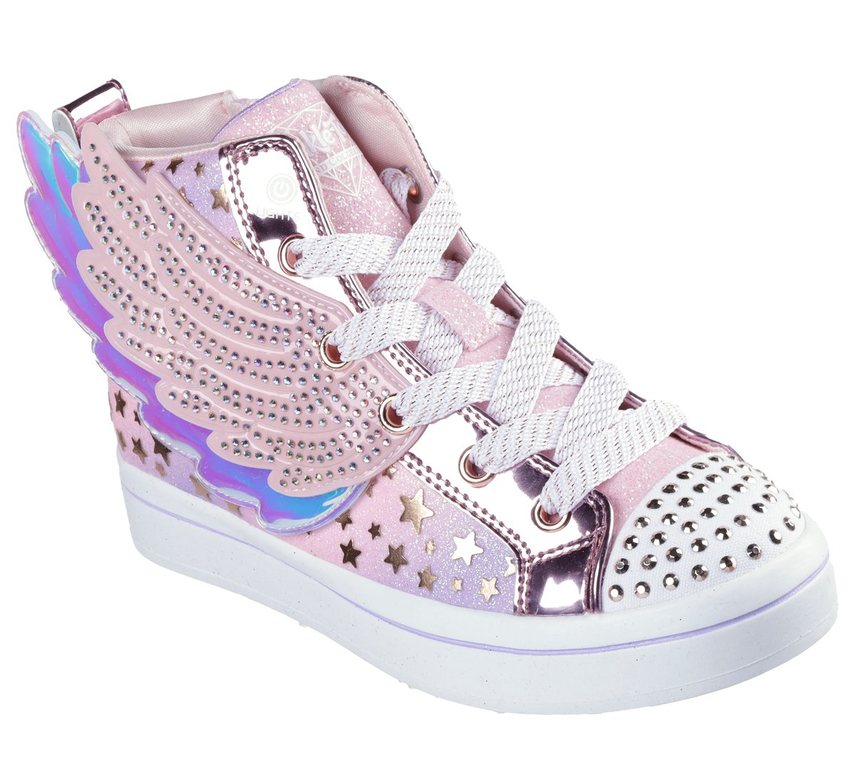 Twinkle Twinkle Twinkle Toes: Twinkle Sparks - Magical Ombre - PINK / SILVER