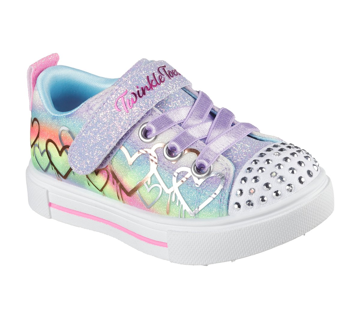 SKECHERS KIDS Twi-Lites 2.0 - Heart Pops 314503L (Little Kid