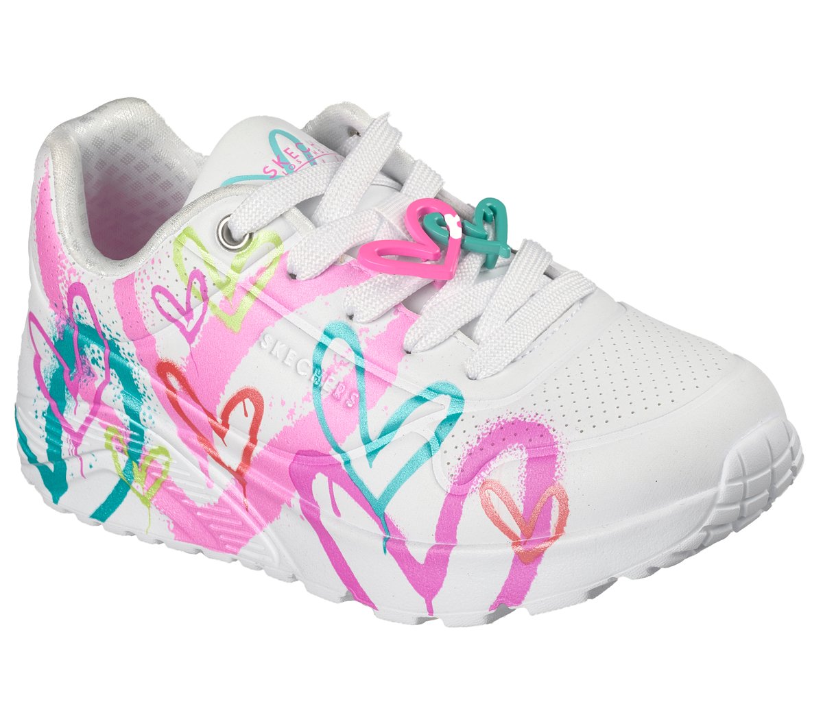 JGoldcrown: UNO Lite - Flutter Hearts - WHITE / MULTI
