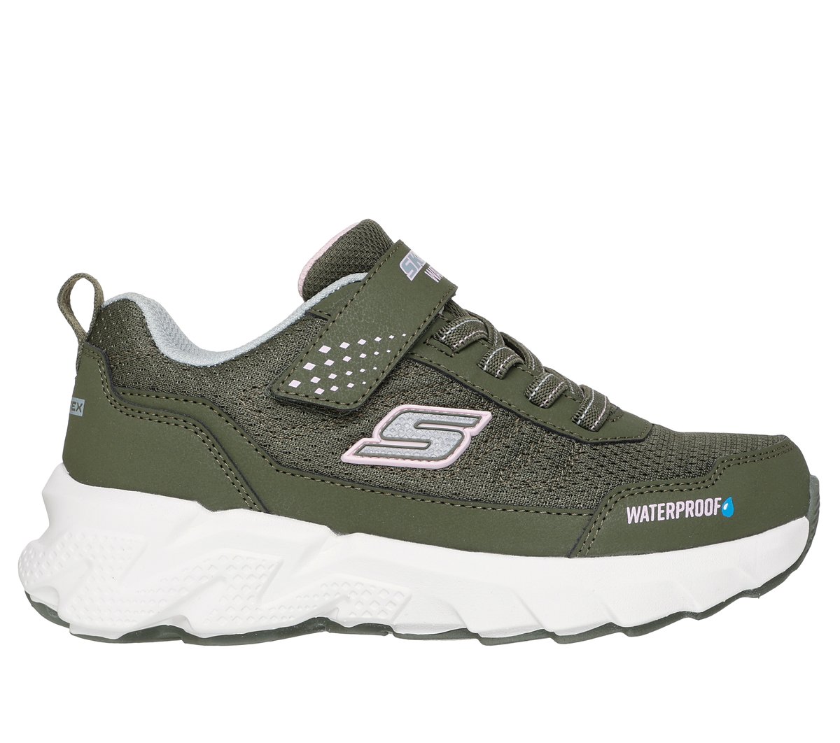 Skechers Dziewczęce Waterproof: Elite Sport Tread -Camp Rage w Mauve, Rozmiar 31 Sneakersy