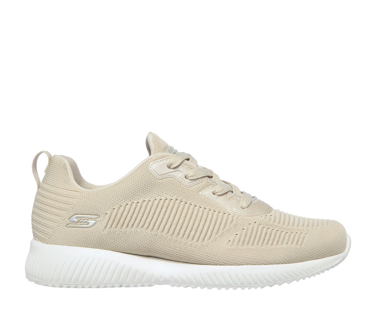 Skechers BOBS Sport Squad - Tough Talk Chaussures Moyen Width en Beige, Pointure 40