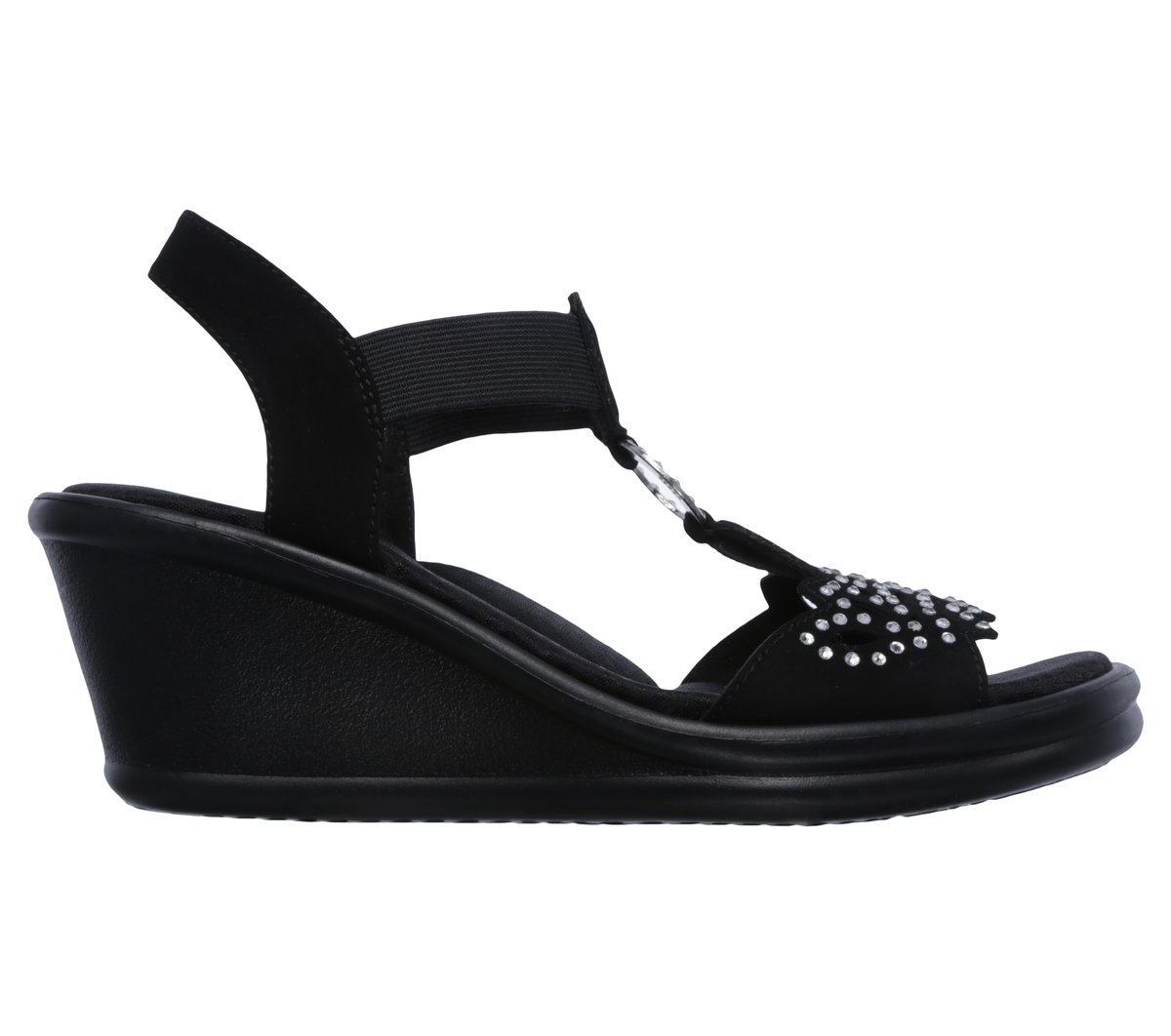 Skechers レディース Rumblers-Queen B ウェッジサンダル Amazon | Skechers レディース Rumblers-Queen B ウェッジ