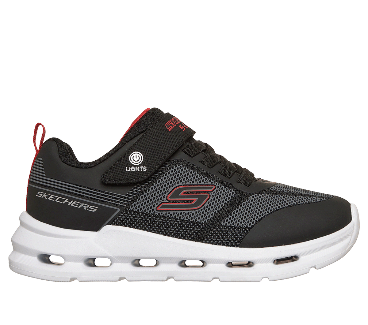 Skechers Dzieci S-Lights: Glide-Step Lights w Czarny, Rozmiar 31 Sneakersy