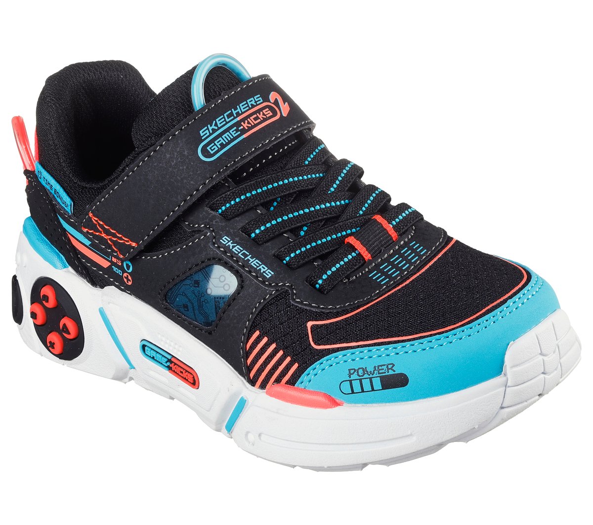KONAMI - k.s.k Boy's Skechers Game Kicks Gametronix 2.0 | Super Shoes