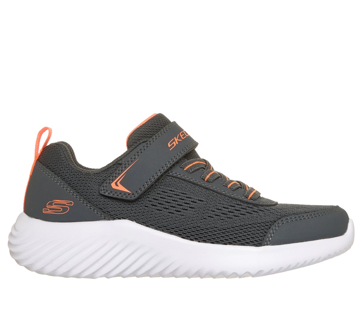 Skechers Jongens Bounder - Quantarun CM Grijs, Maat 32, Mag in de wasmachine, Medium