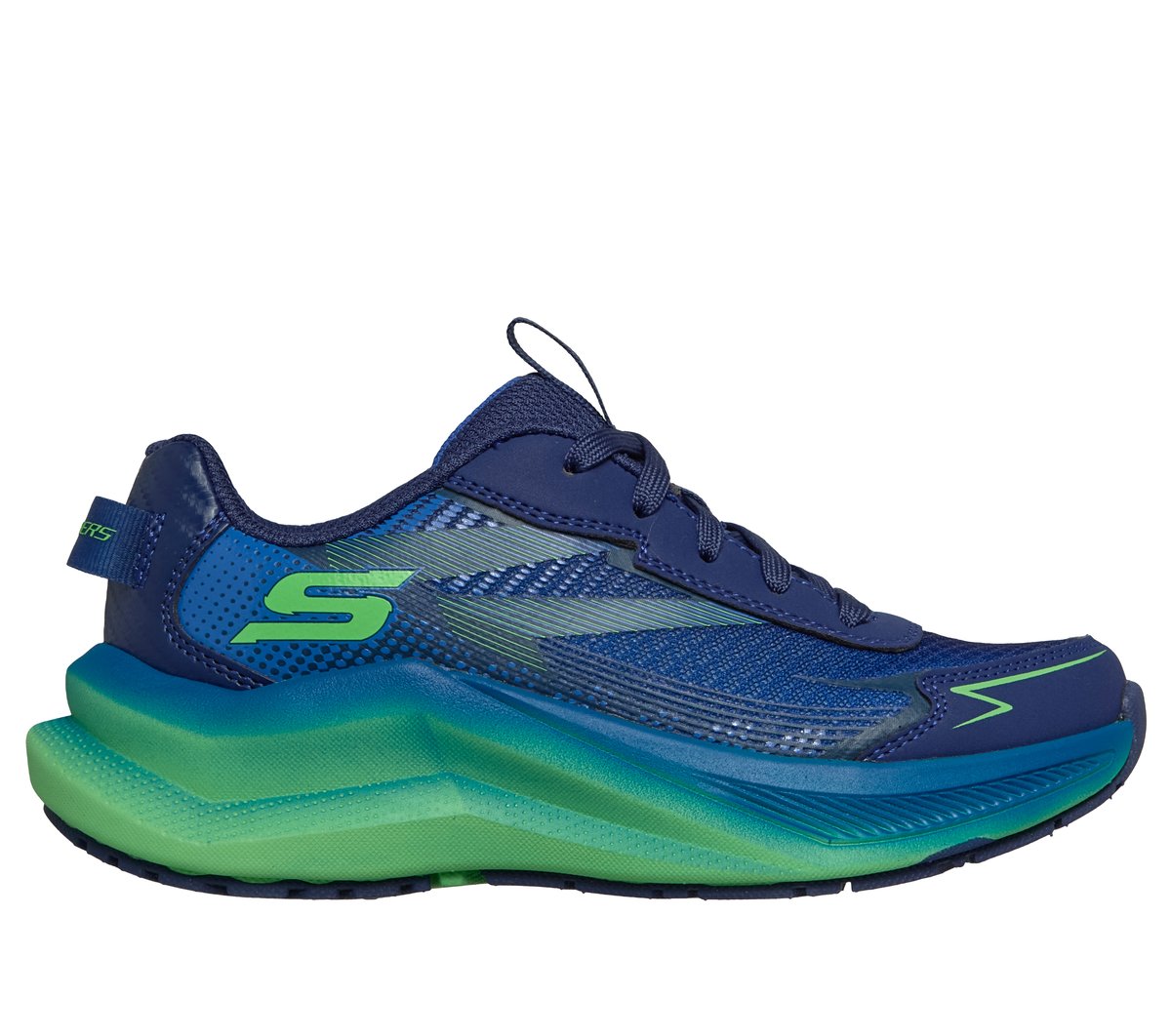 Skechers Jongens Max Cushioning Ascender - Stable-Pacer CM Aqua, Maat 32, Mag in de wasmachine, Medium