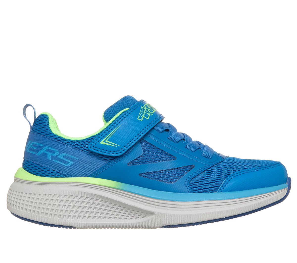Skechers Jongens GO RUN Elevate 2.0 - Where's My ? CM Grijs, Maat 32, Medium