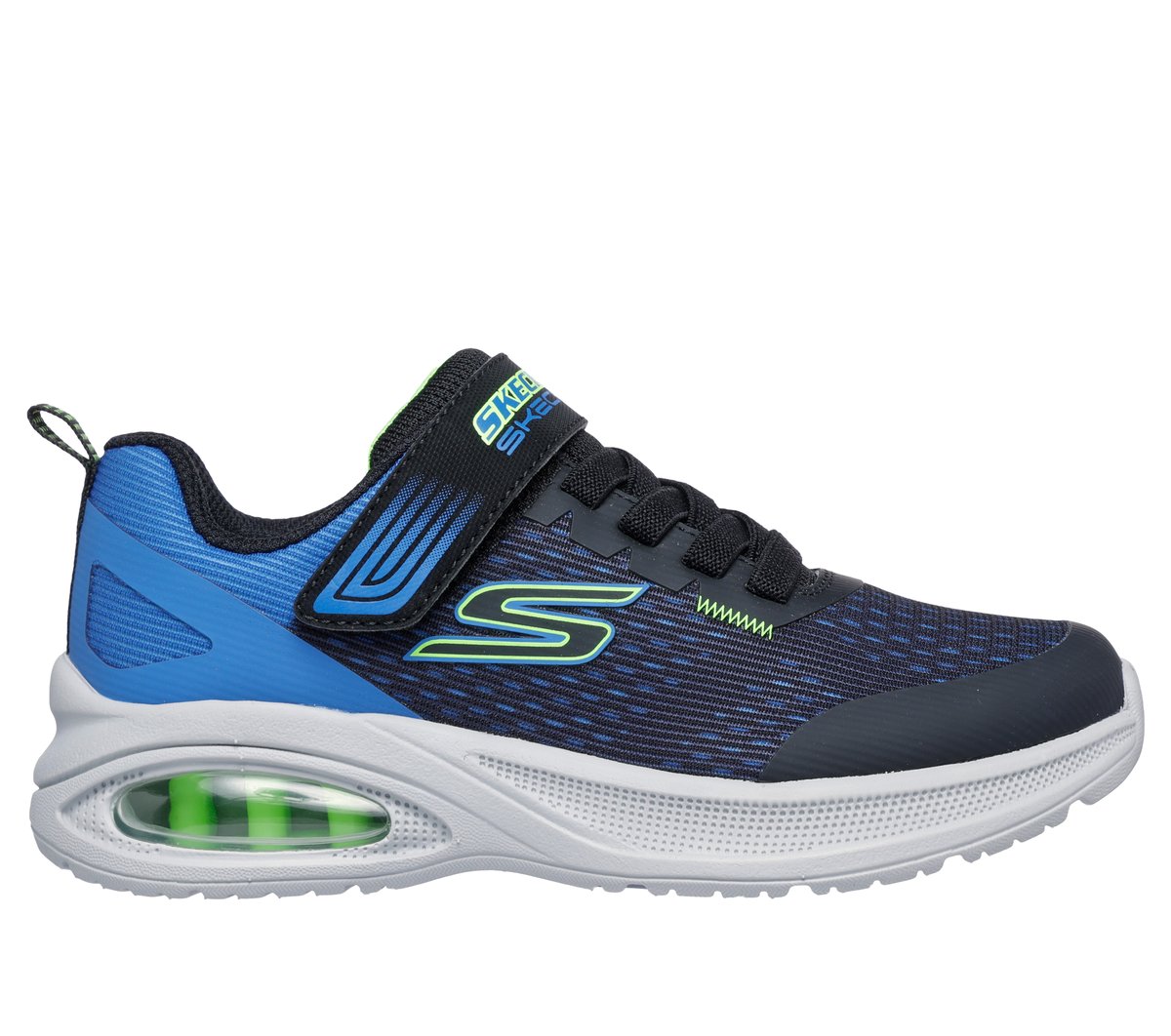 Skechers Jongens Microspec Max Advance - Squad-Pacer CM Zwart, Maat 32, Medium