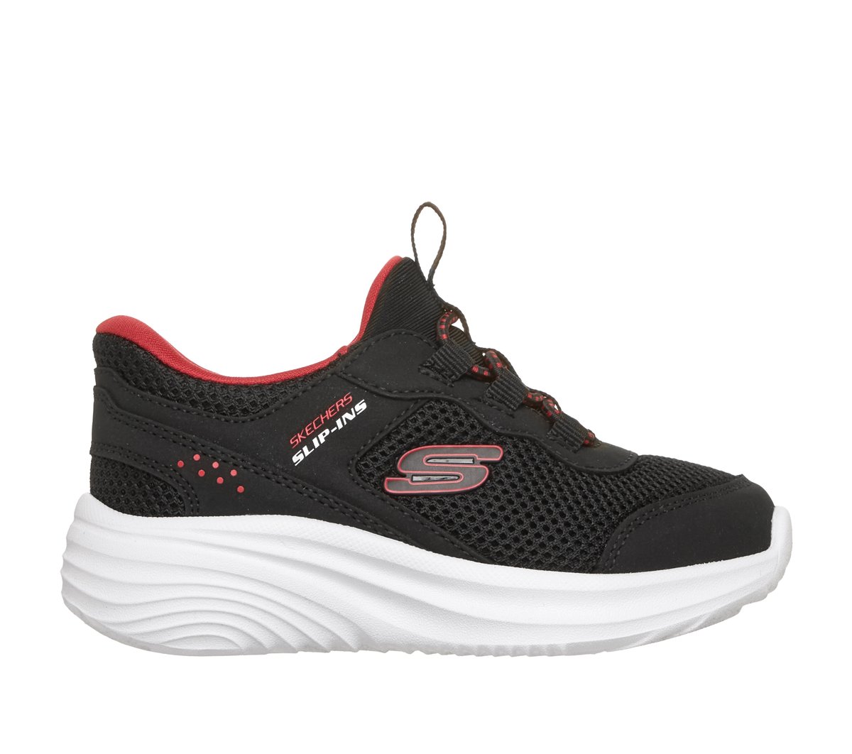 Skechers Slip-ins: Bounder Pro CM Rood, Maat 21, Mag in de wasmachine, Medium